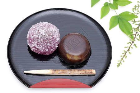 日本传统甜食红豆果图片