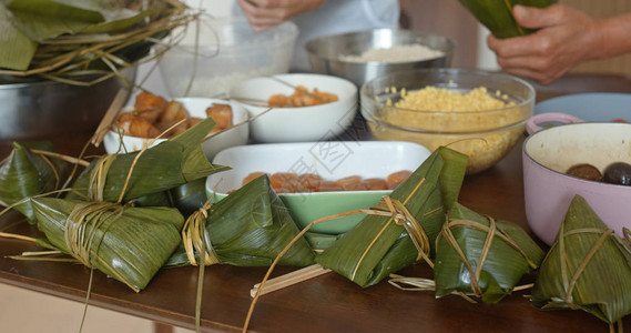 端午节自制粽子图片