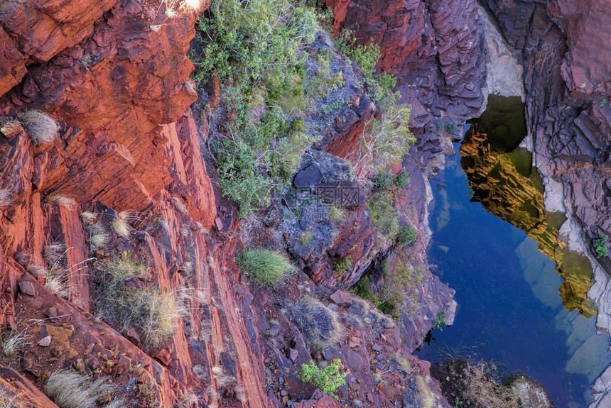 Gorge位于西澳大利亚州Karijini公园图片