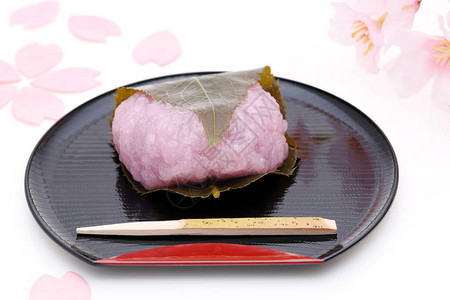 日本甜点樱桃木菜甜点图片