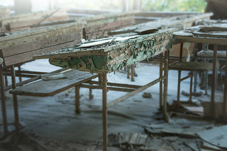 切尔诺贝利隔离区Pripyat第3号被遗图片