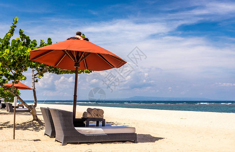 印度尼西亚巴厘岛天堂Geger海滩Bal图片