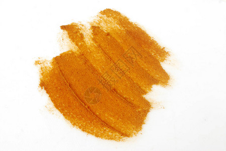 用姜黄为皮肤排毒涂抹奶油用姜黄涂抹奶油姜高清图片