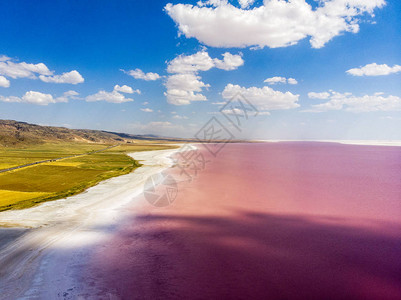 也是世界上最大的高盐湖之一图片