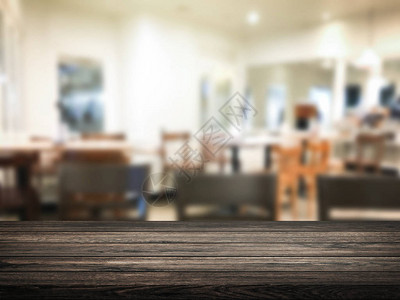模糊餐厅或甜点咖啡馆内部商店背景用于设图片