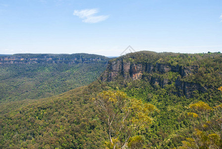 澳大利亚新南威尔士州蓝山全景高清图片