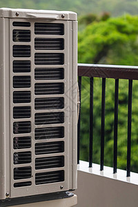 空调温度调节公寓气候设备的空调部分的外部块图片