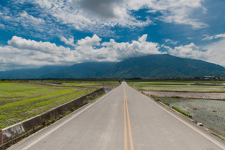 东Chishang市千山布朗大道美丽图片