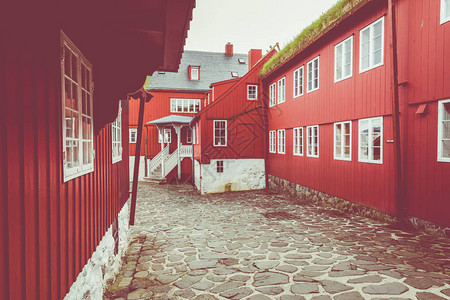 首都古城Torshavn图片