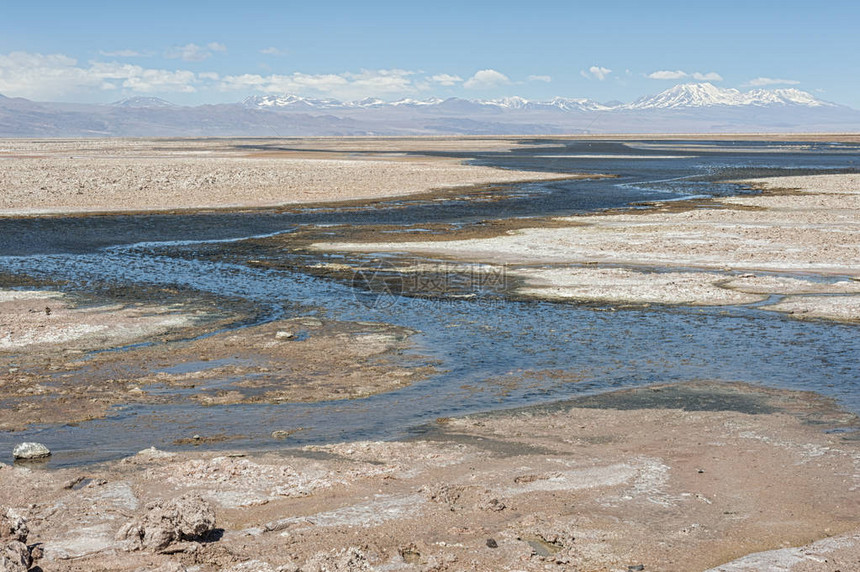 智利最大的盐层智利阿塔卡马沙漠图片