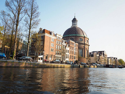 阿姆斯特丹美丽的老荷兰小镇荷图片