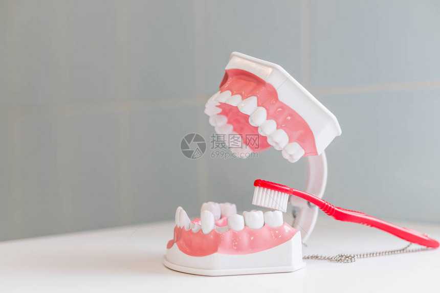 说明如何用牙刷正确和正图片