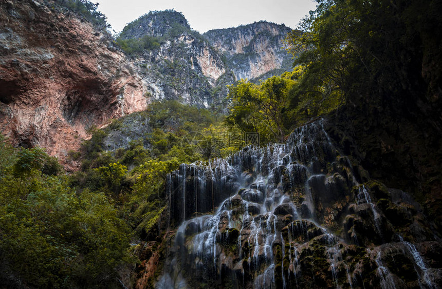 以其美丽的温泉风景而闻名图片