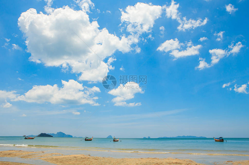 泰国南部的帕克蒙海滩图片
