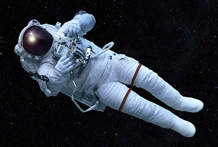 宇航员在外太空图片