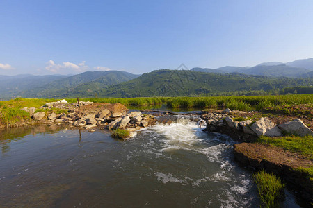 Efteni湖和风景高清图片