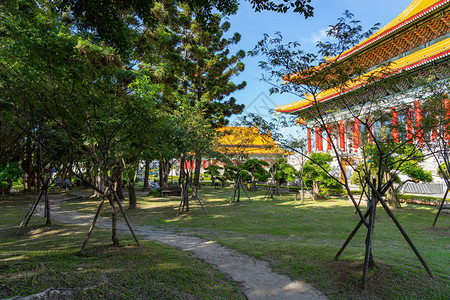 国立民主纪念馆公园国立中正纪念堂背景图片