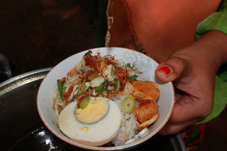 sotoayam咖喱鸡汤印尼美食图片