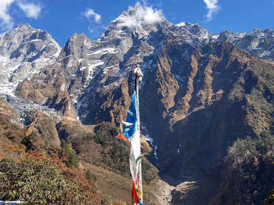 青藏高原或喜马拉雅是世界屋脊和世界最高的原背景