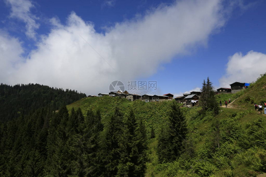 卡卡山脉与风景图片