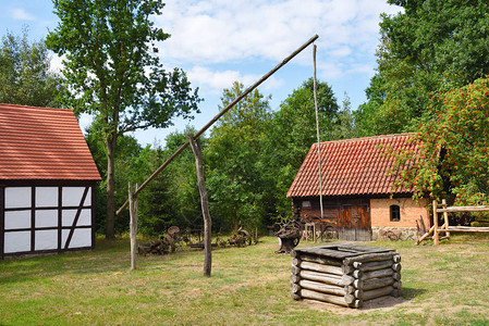 Osiek的民族文化博物馆位于Notac河边图片