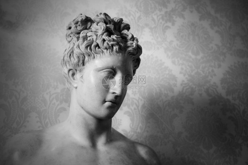 古罗马神阿波罗雕像图片