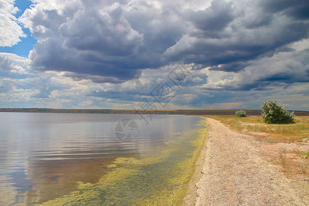照片在乌克兰Tyligulskyi河口拍摄图片
