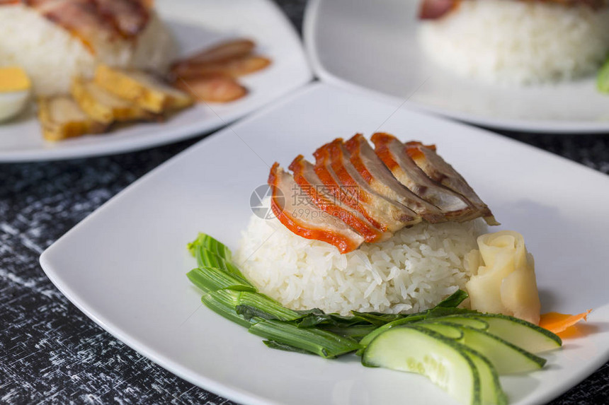 大米烤鸭泰国食图片