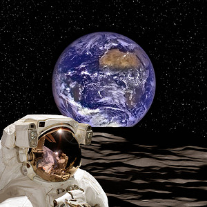 宇宙航员背景图片