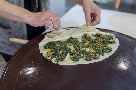 传统土耳其食品文化或烹饪图片