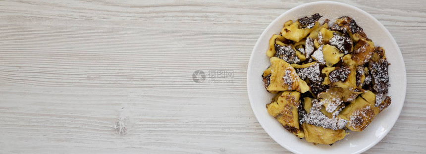 自制德国Kaiserschmarrn煎饼图片