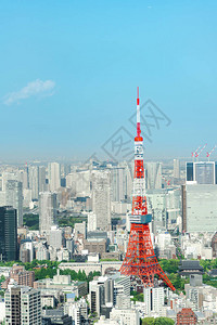 东京市最美的景点东京塔图片
