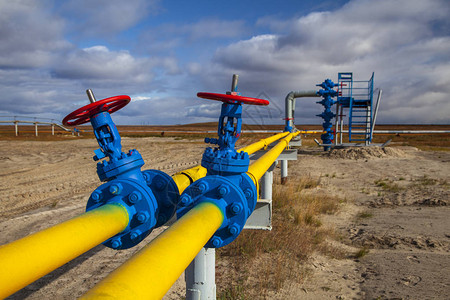 石油天然气工业组井口及阀芯气图片