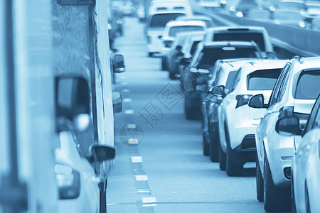 城市交通拥堵日高速公路汽车交通概念城市交图片