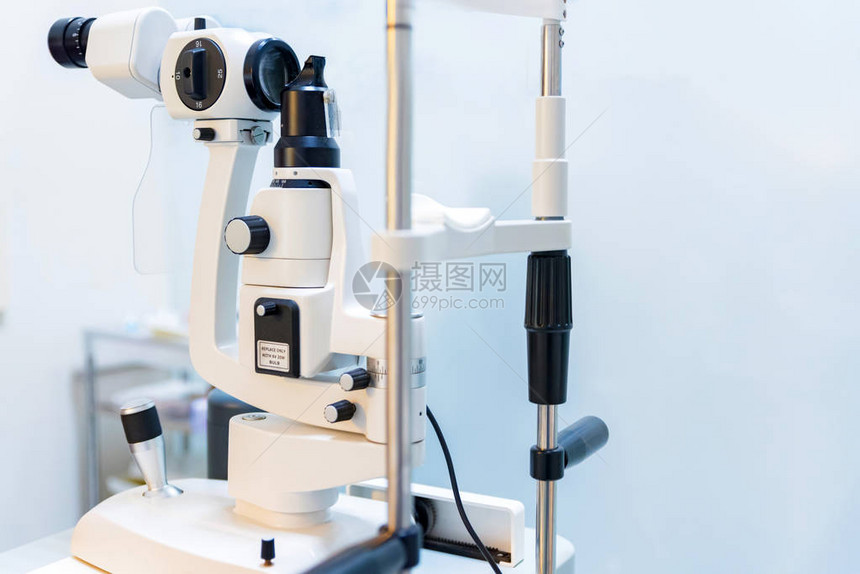 近眼科中使用的光学医图片