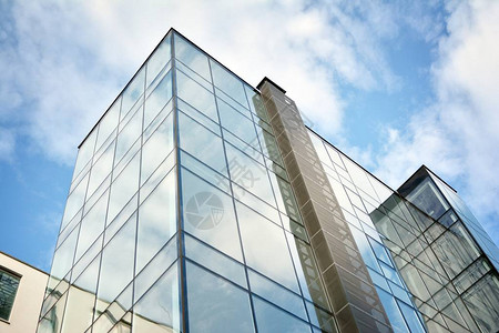 现代办公大楼的窗户商业建筑结构图片