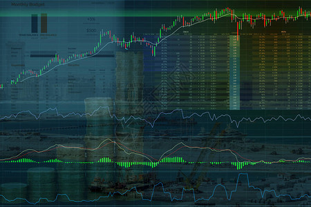 股票市场和经济数据图片