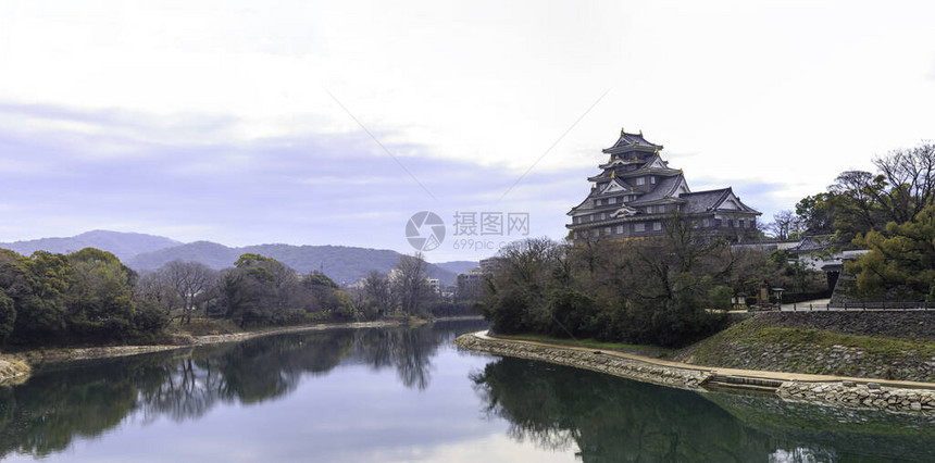 福沙马城堡在日本的福沙马县有史无前图片