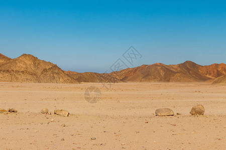 阿拉伯沙漠和山脉在埃及图片