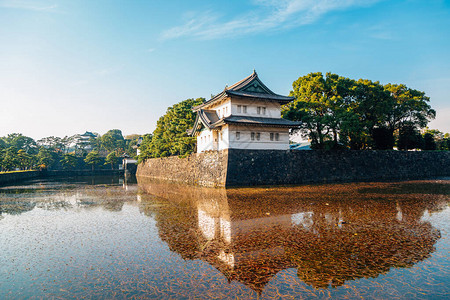 日本东京皇宫遗址图片