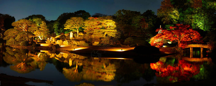 日本花园图像Pan图片