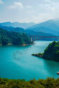 Miyagase大坝和彩图片