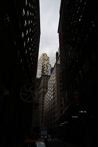 纽约华尔街的道图片