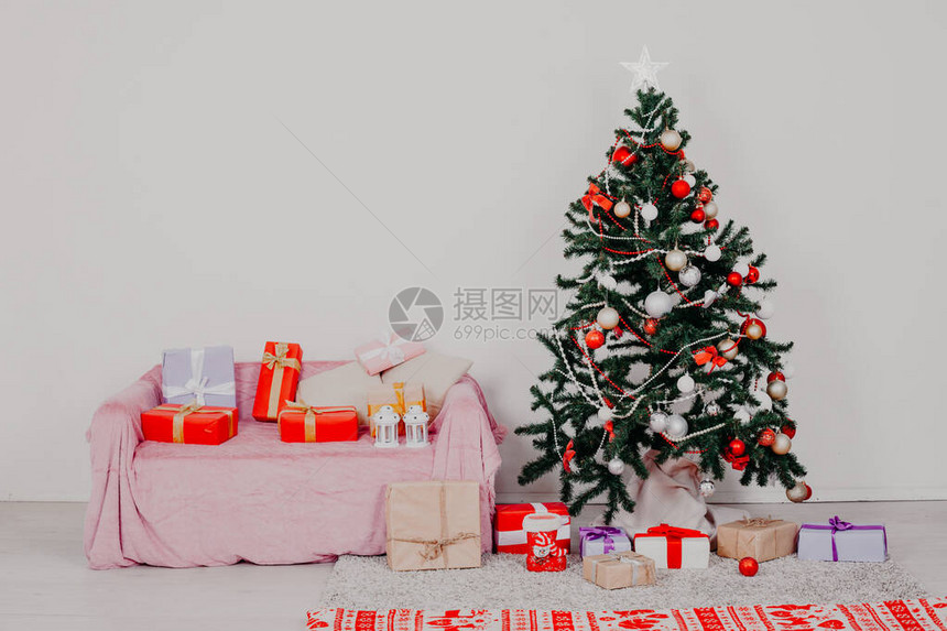 新年圣诞节装饰品圣诞树沙图片