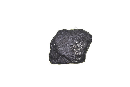 孤立在白色背景上的煤背景图片