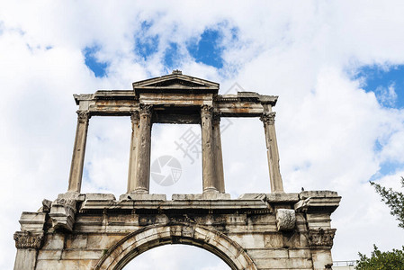 希腊雅典罗马胜利拱门哈德里安哈德里图片
