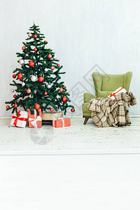 圣诞装饰家居圣诞树新年礼物图片