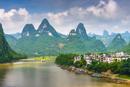 广西州吉林农村李河的图片