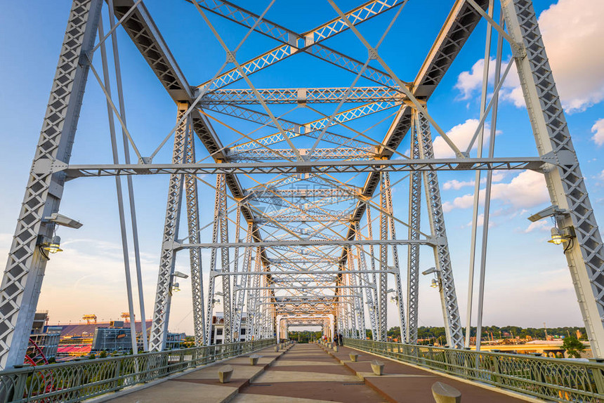 约翰西根加勒佩德斯特里亚大桥在美国纳什维尔图片