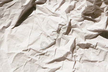 碎白纸纹理背景折痕和划痕旧信模板用于包装和包裹的工艺纸图片